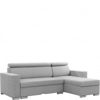 Stūra dīvāns PESARO, Pelēks Stūra dīvāns PESARO, Pelēks